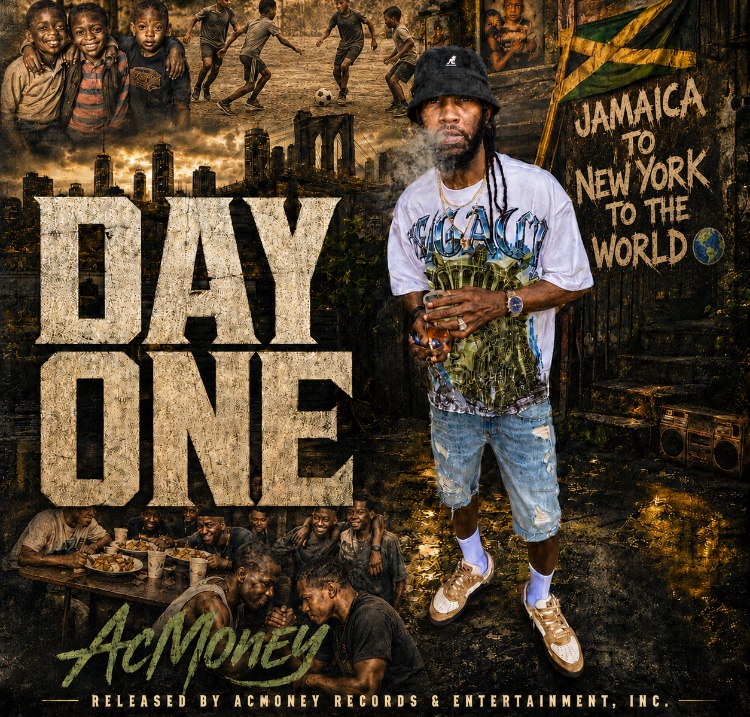Day One artwork by AcMoney, Jamaica to New York to the world